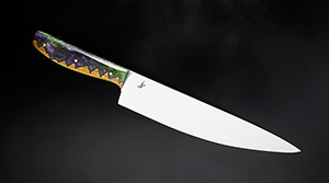 JN Coltello da Cucina-Chef fatto a mano CCW8b